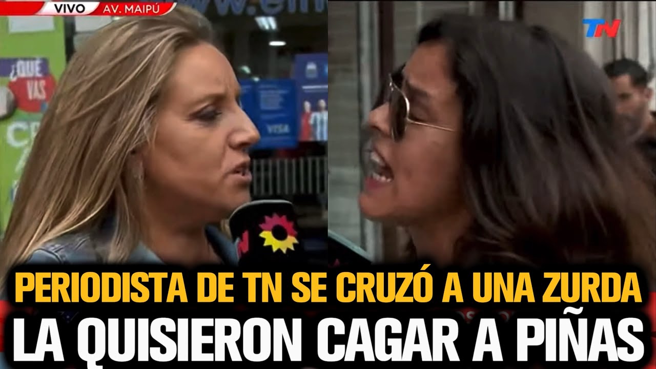 PERIODISTA DE TN SE CRUZÓ A UNA ZURDA INSOPORTABLE