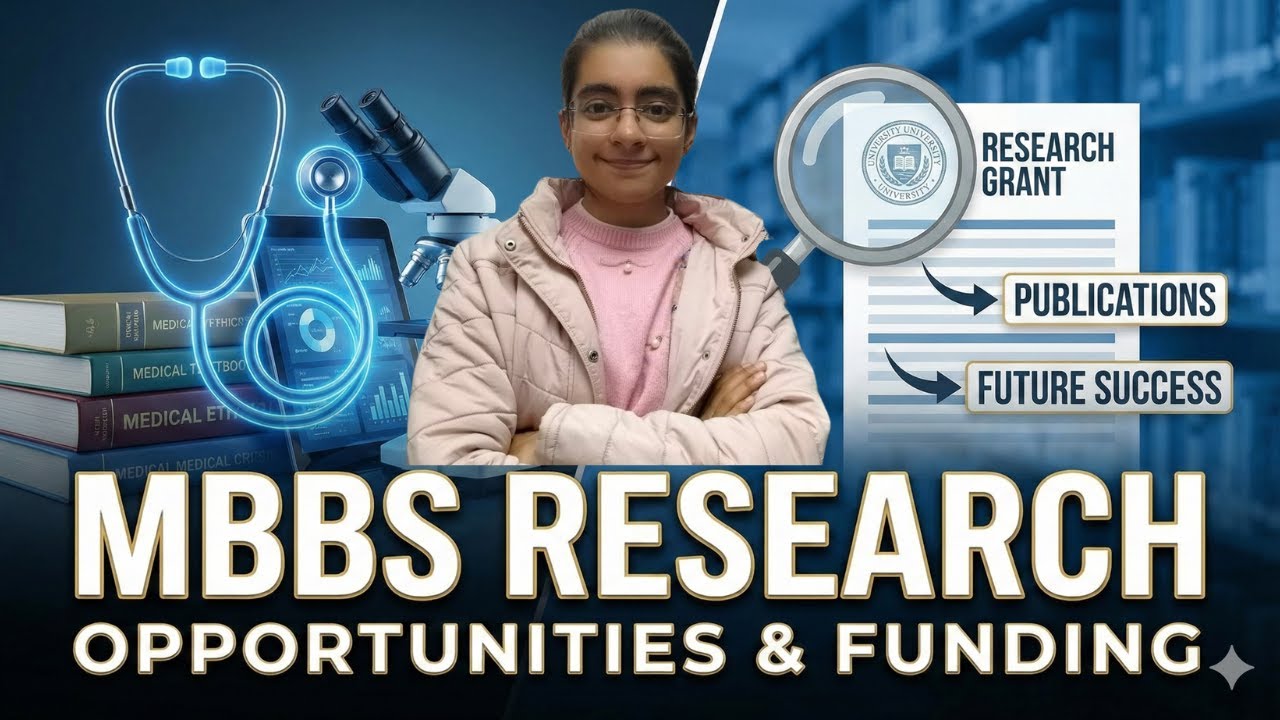 Как найти возможности для проведения исследований в медицинском вузе #mbbs
