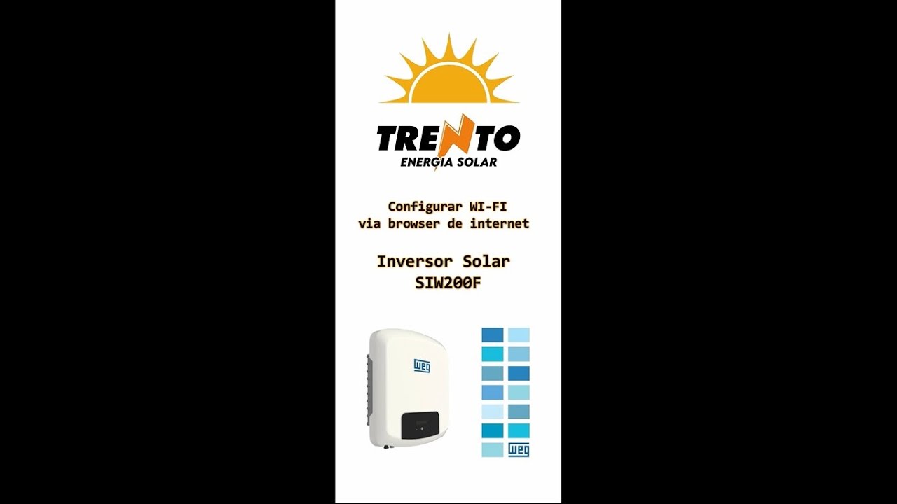 Configuração de Internet para Inversores Solar WEG SIW200G e SIW200F