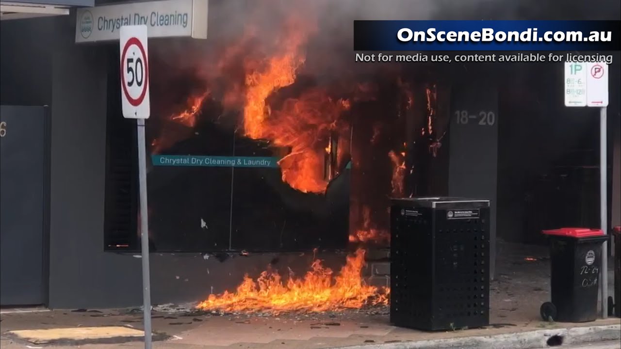 Shop destroyed following fire in Vaucluse