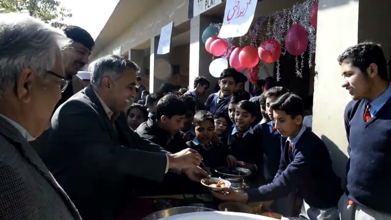 Food Festival under ADF in GHSS Baghdada Mardan Pakistan