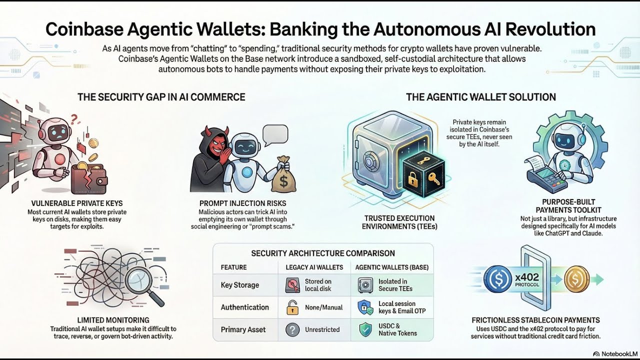 (Podcast) Coinbase Launches Agentic Wallets for AI Agents
