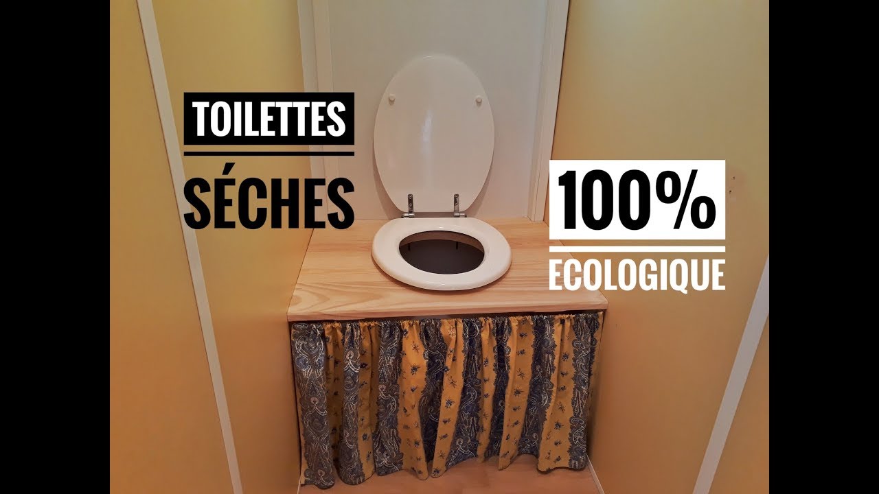 FABRICATION DE TOILETTES SÈCHES EN INTÉRIEUR  #TUTO