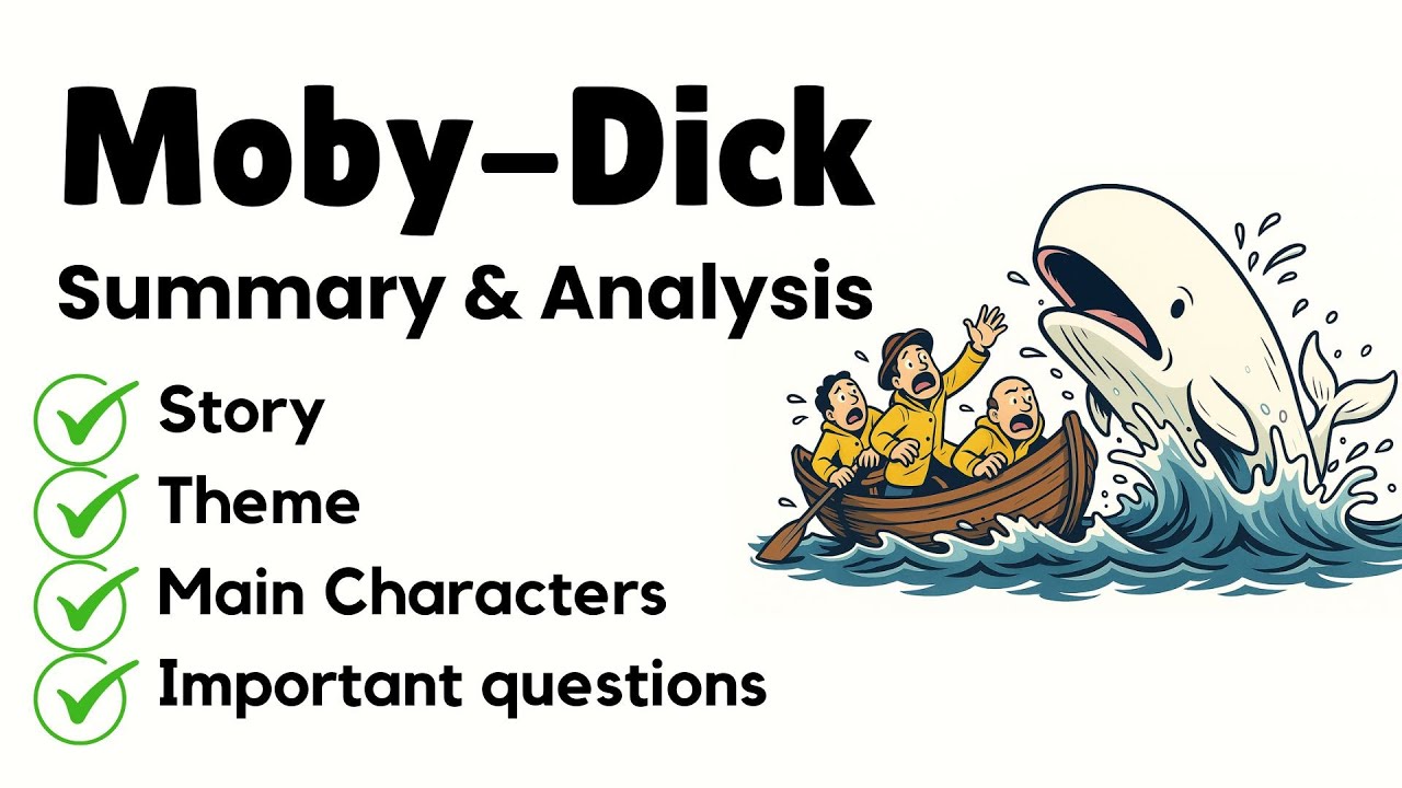 Moby Dick &ndash; Summary and Analysis #booksummary #booktube #booktok
