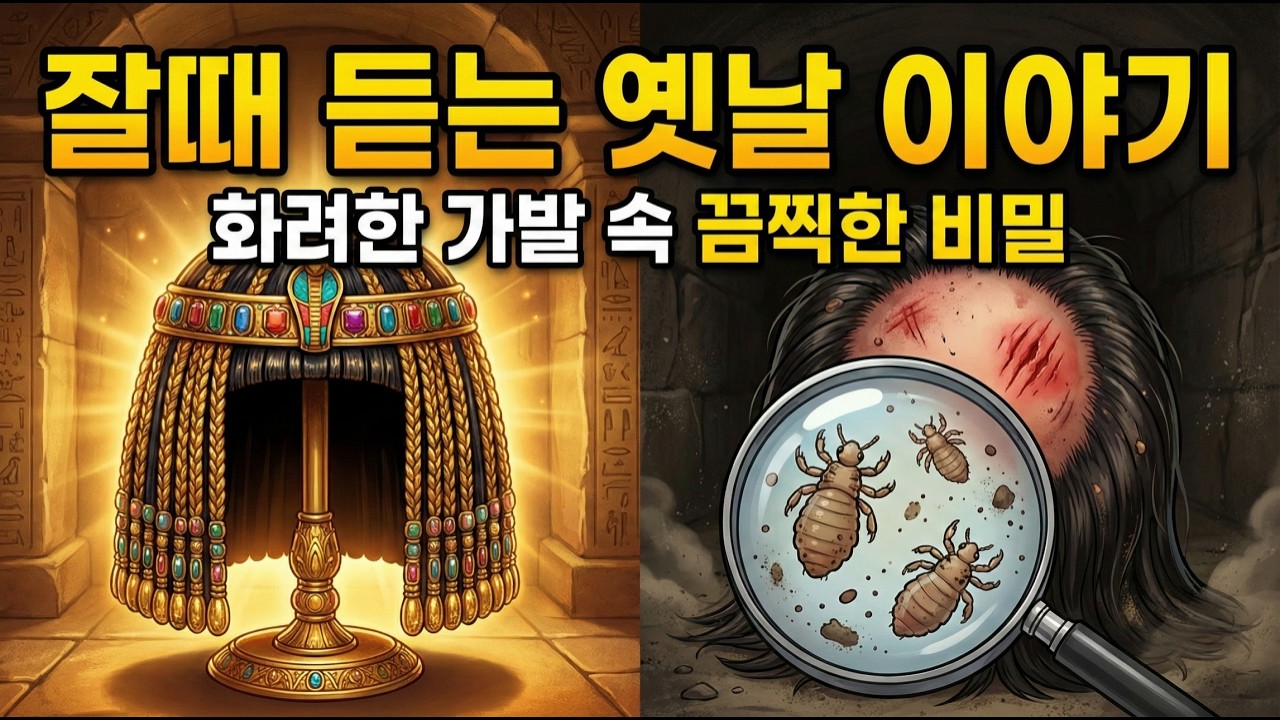 잘 때 듣는 미(美)스터리 세계사: 파라오가 탈모 치료를 위해 바른 '이것'의 정체 (양파즙과 미녹시딜의 관계)