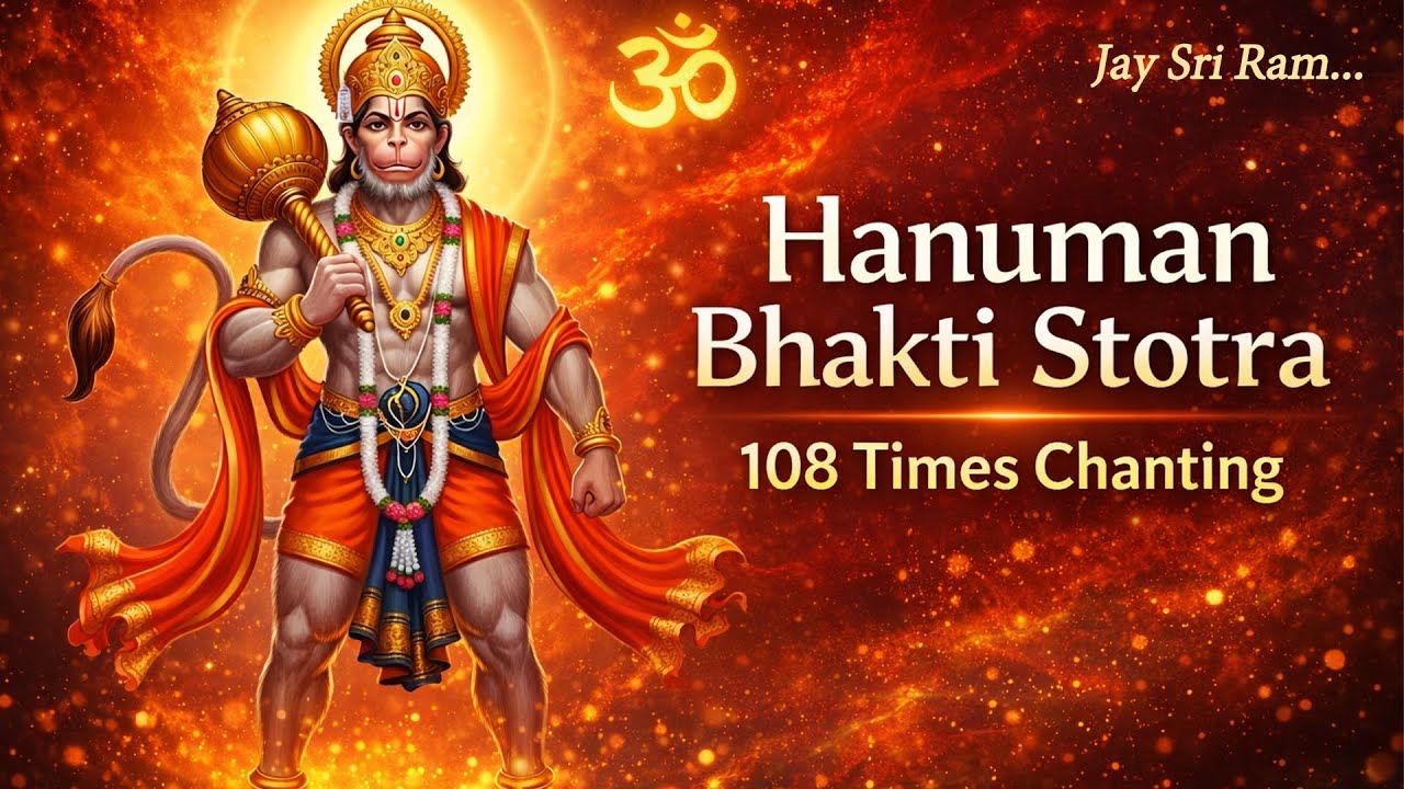 Shree Hanuman Chalisa and Bhakti Stotra (Chalisa Inspired) 108 Times Chanting