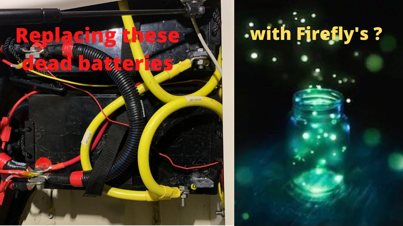WE KILLED OUR HOUSE BATTERIES on our Ranger Tug R27 OB/ and you want to replace them with firefly's?