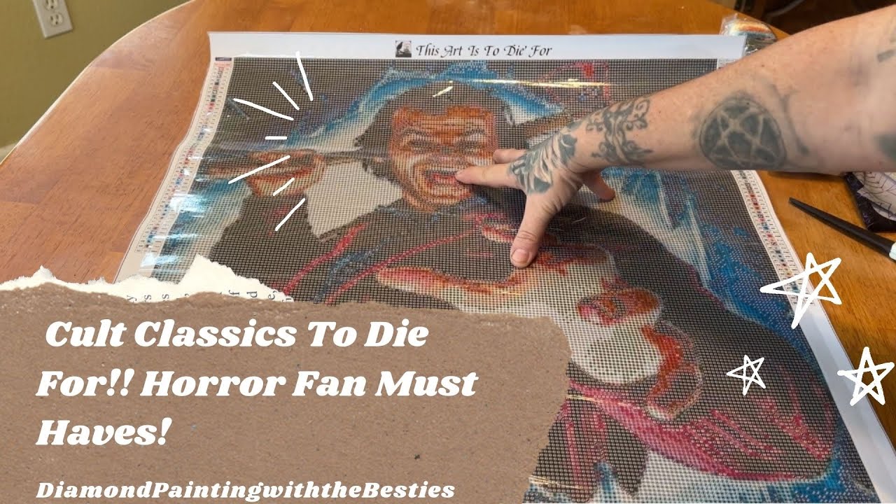 Unboxing Raven Diamond Art: Two Spooky Classics!
