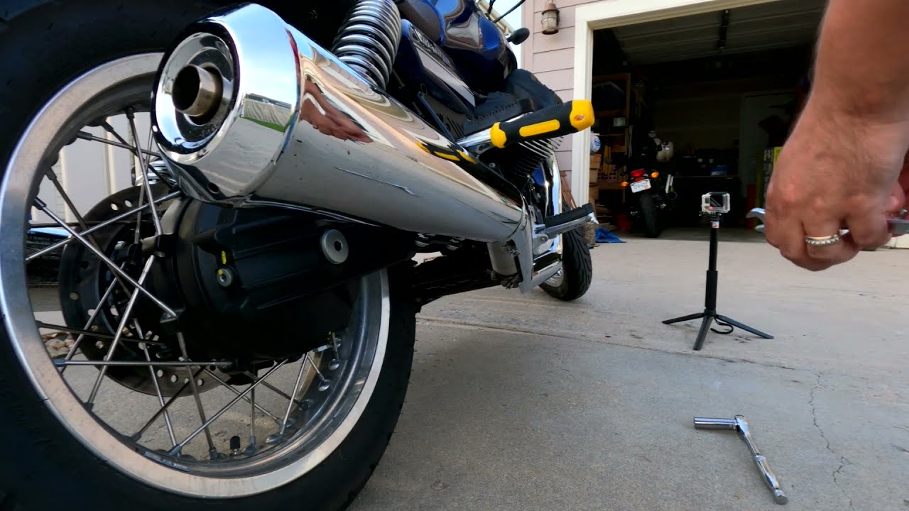 2021 Moto Guzzi V7 850 Mistral Exhaust Install ASMR