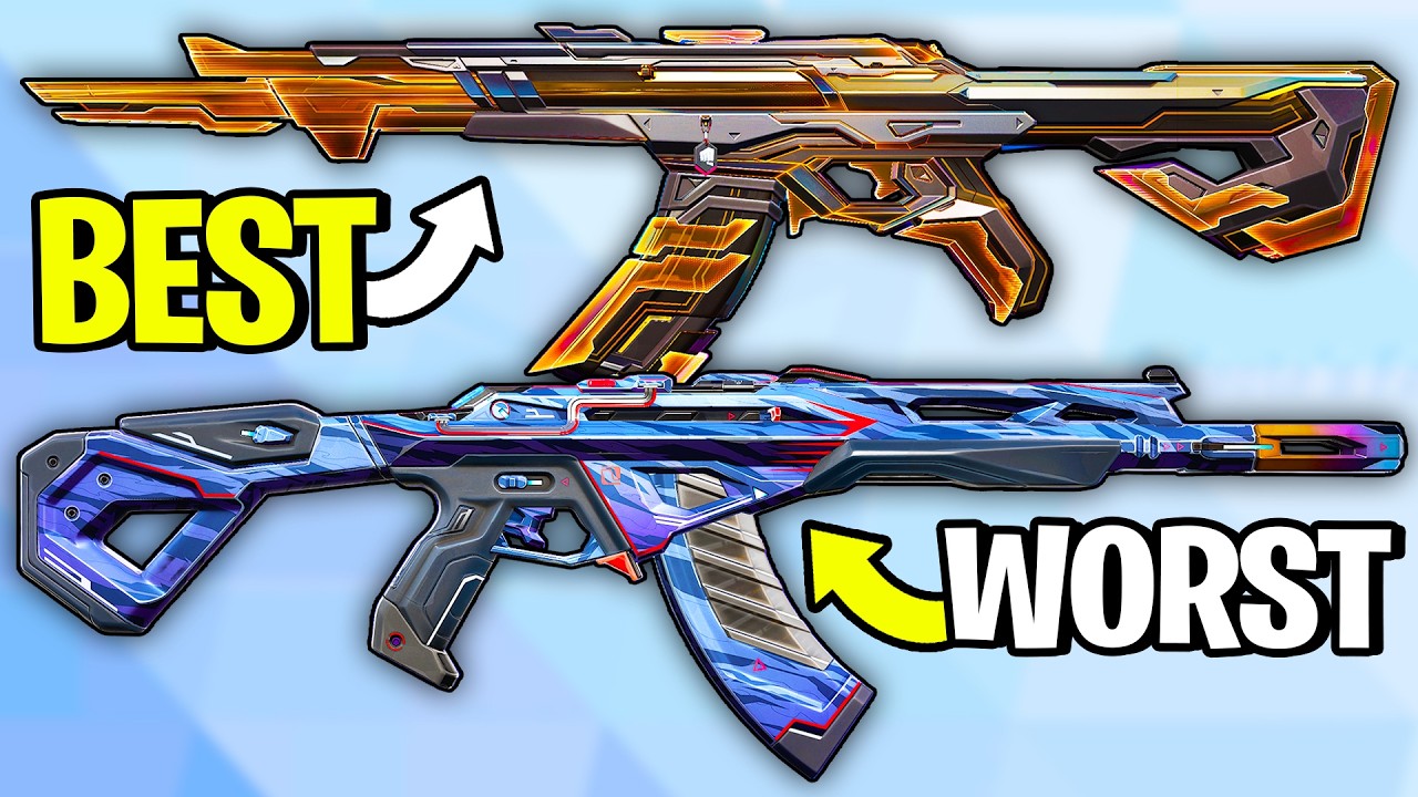 300,000+ players Decide the BEST & WORST Vandal in VALORANT
