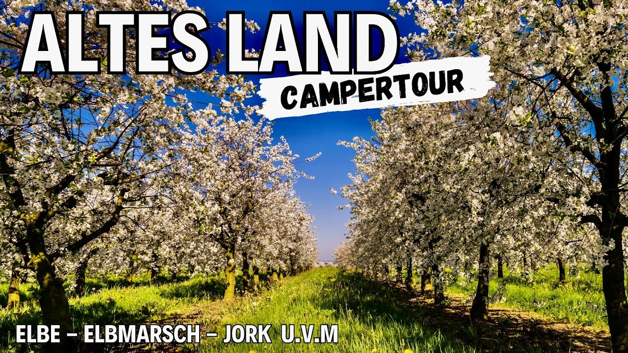 Frühling im Alten Land: Ein Camper-Abenteuer zur Obstblüte! 🍏🚐
