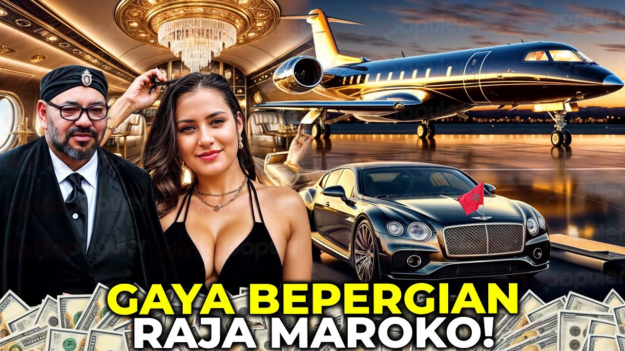 BERFOYA-FOYA DIATAS PENDERITAA RAKYANYA? Gaya Hidup & Fasilitas Mewah Raja Maroko Jadi Sorotan Dunia
