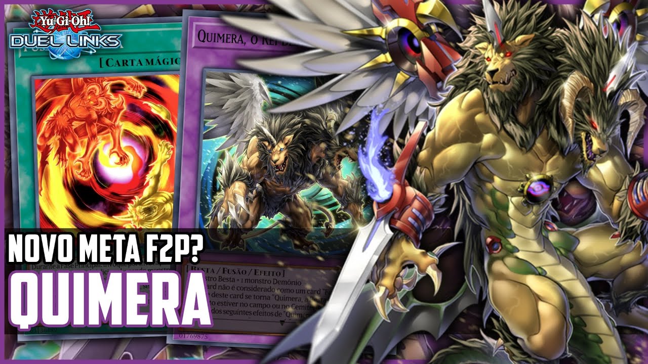 NOVO META F2P? APRENDA A JOGAR COM QUIMERA! [DUEL LINKS]