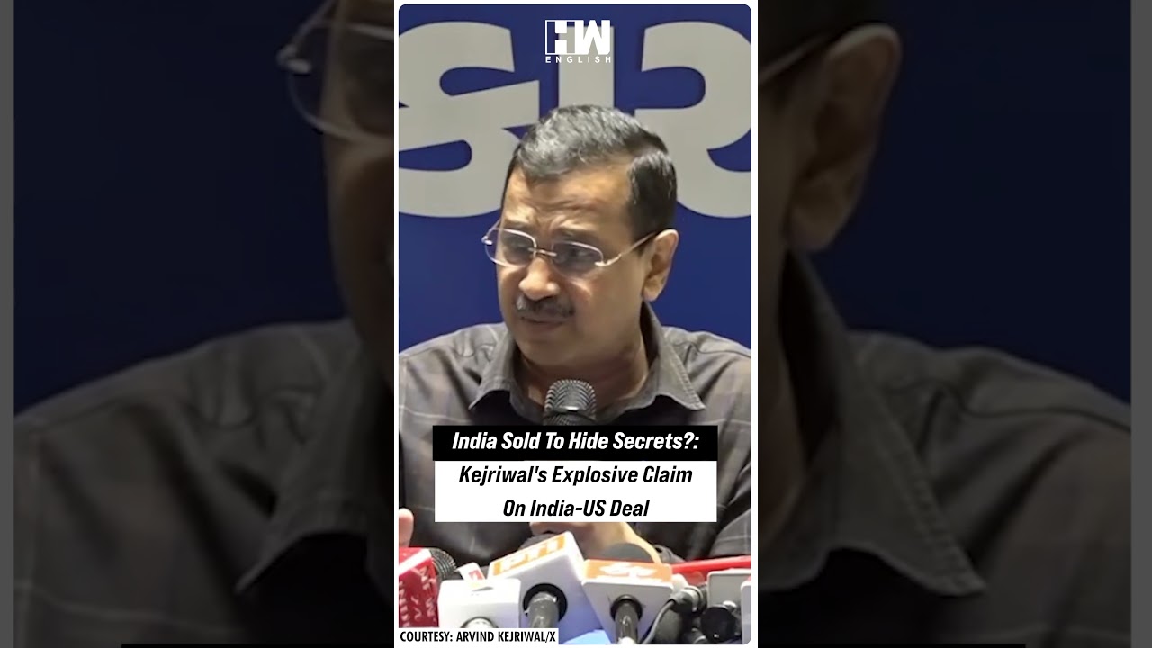 #Shorts | India Sold To Hide Secrets?: Kejriwal's Explosive Claim On India-US Deal | PM Modi | Trump