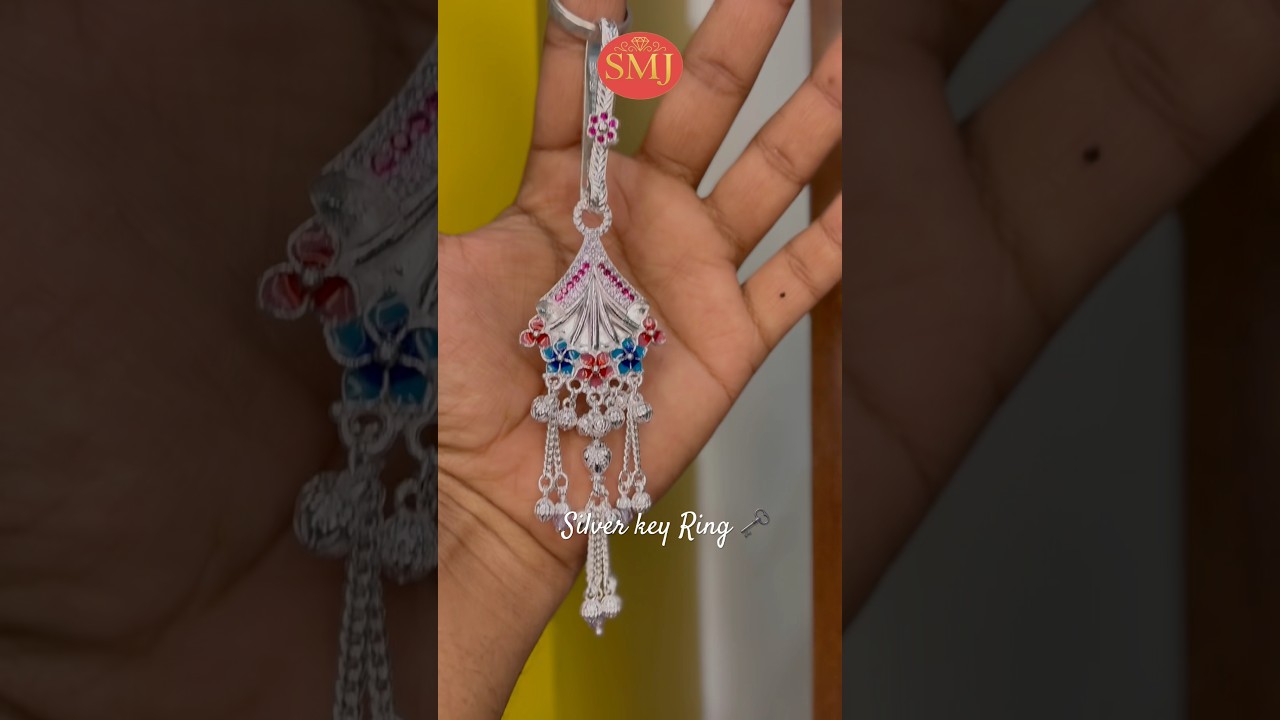 Silver Key Ring 