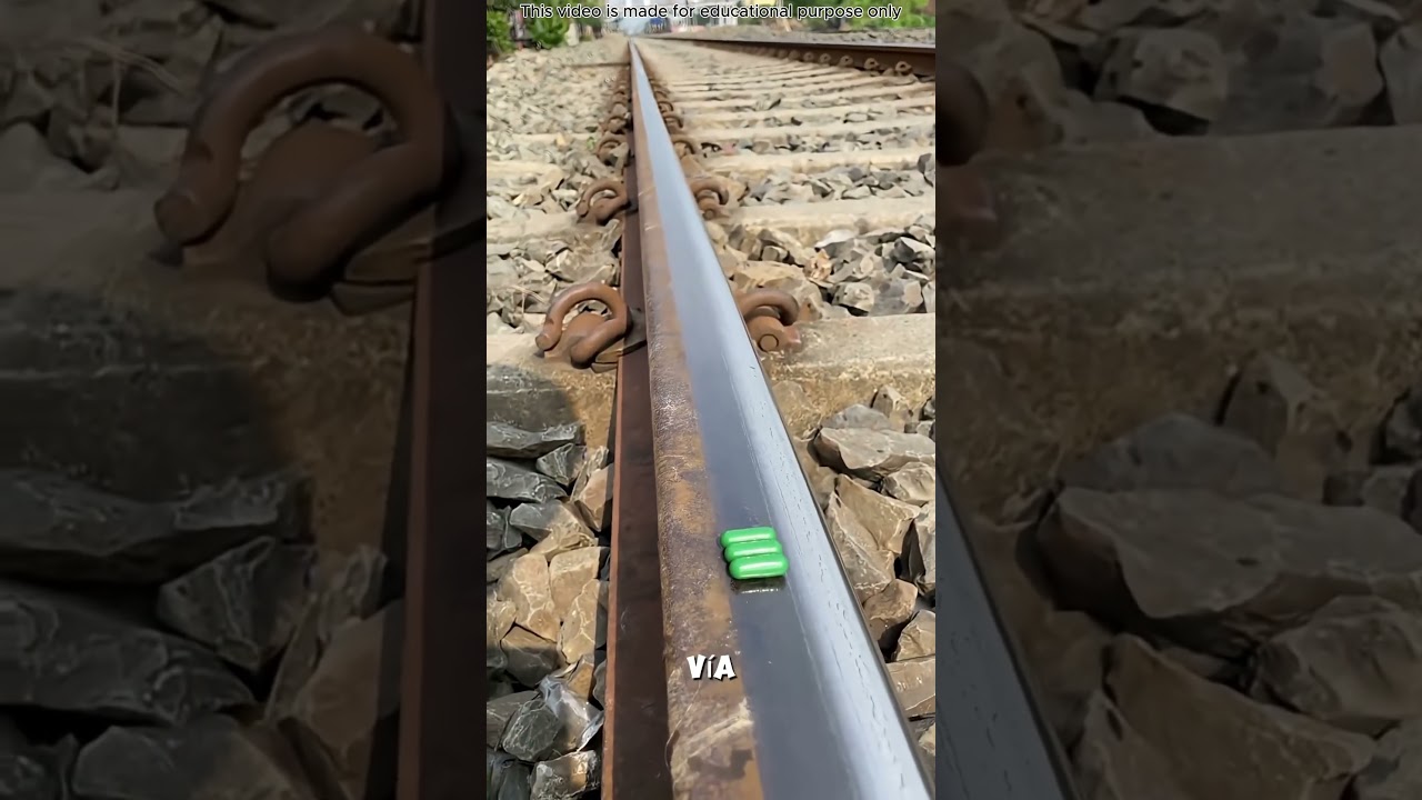 &ldquo;La travesura peligrosa en las v&iacute;as del tren&rdquo;