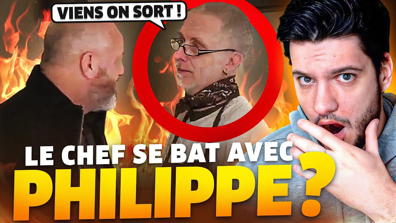 LE CHEF VEUT SE BATTRE AVEC PHILIPPE ETCHEBEST ! (Il cherche la merde mdrr)