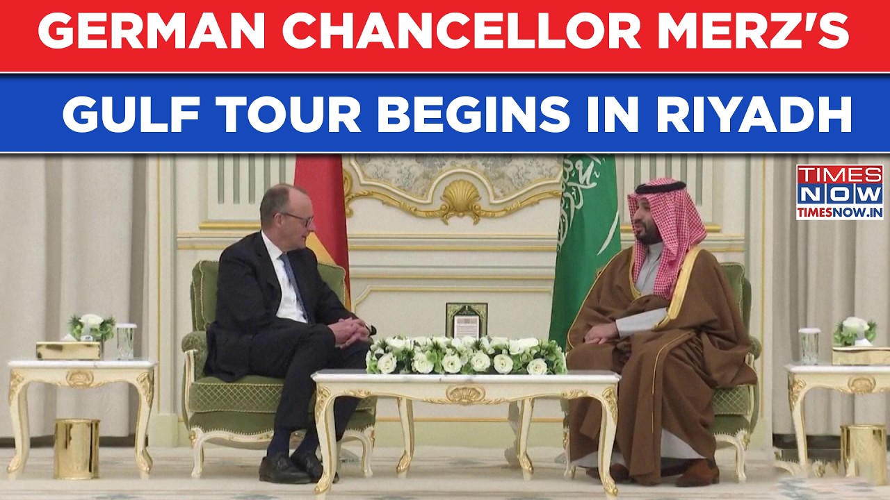 German Chancellor Friedrich Merz Begins Gulf Tour With Riyadh Talks With Saudi Crown Prince MBS