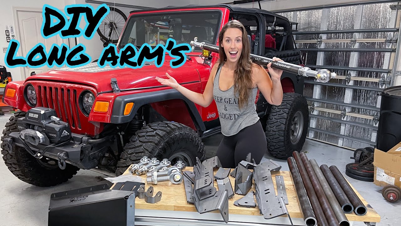 Устанавливаю длинные рычаги своими руками на свой Jeep Wrangler!