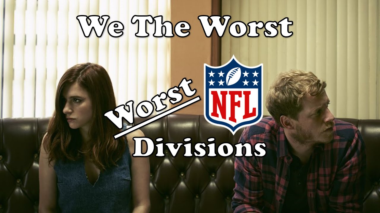 The WORST Ranked Divisions in the NFL Since 1970 (Post-Merger Era)