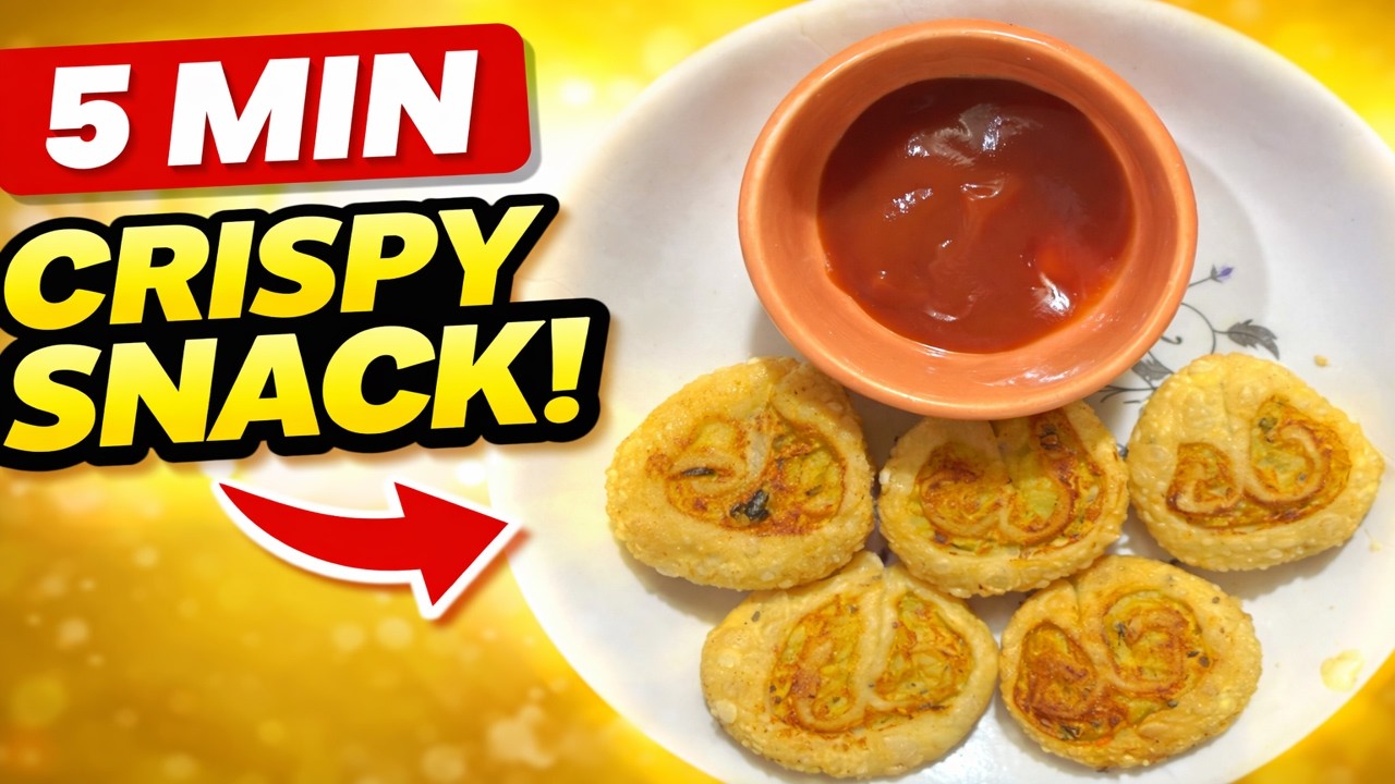 Crispy Bread Pinwheel Recipe | Easy 10 Minute Evening Snack | Desi Recipe