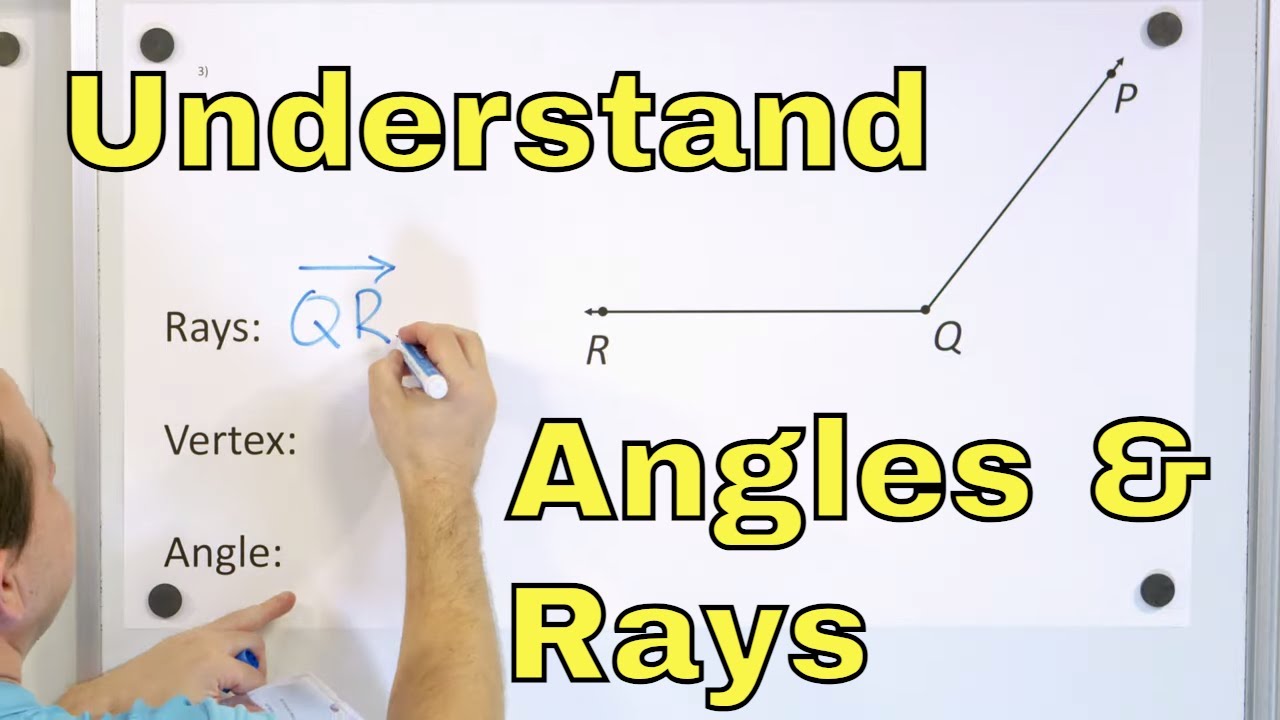 Understand Points, Lines, Rays, Segments & Angles in Geometry  - [7]