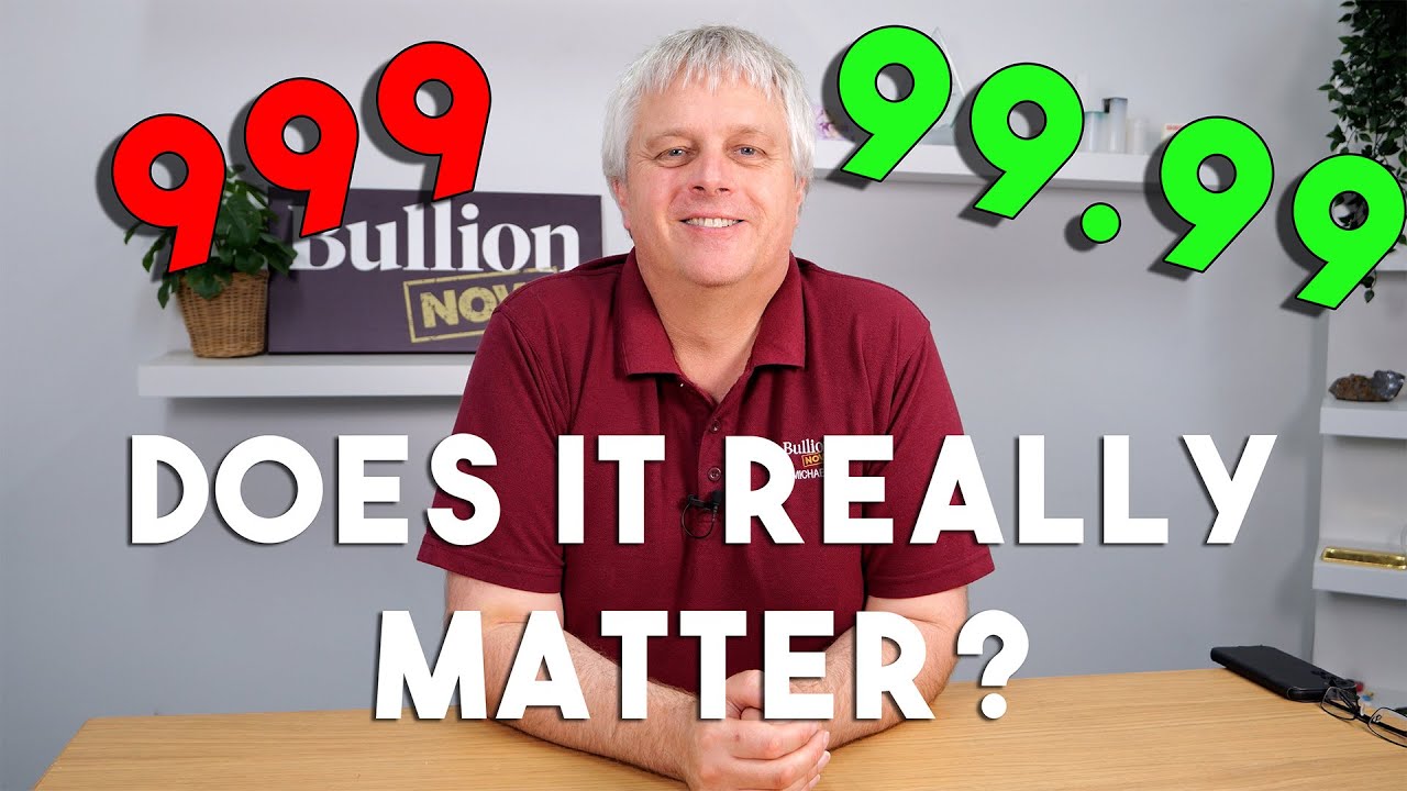 99.9% VS 99.99% Gold & Silver