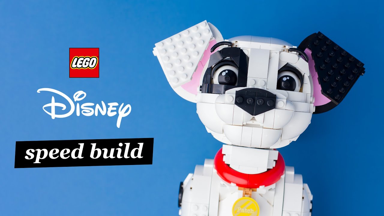101 Dalmatians Puppy | LEGO ASMR Speed Build!