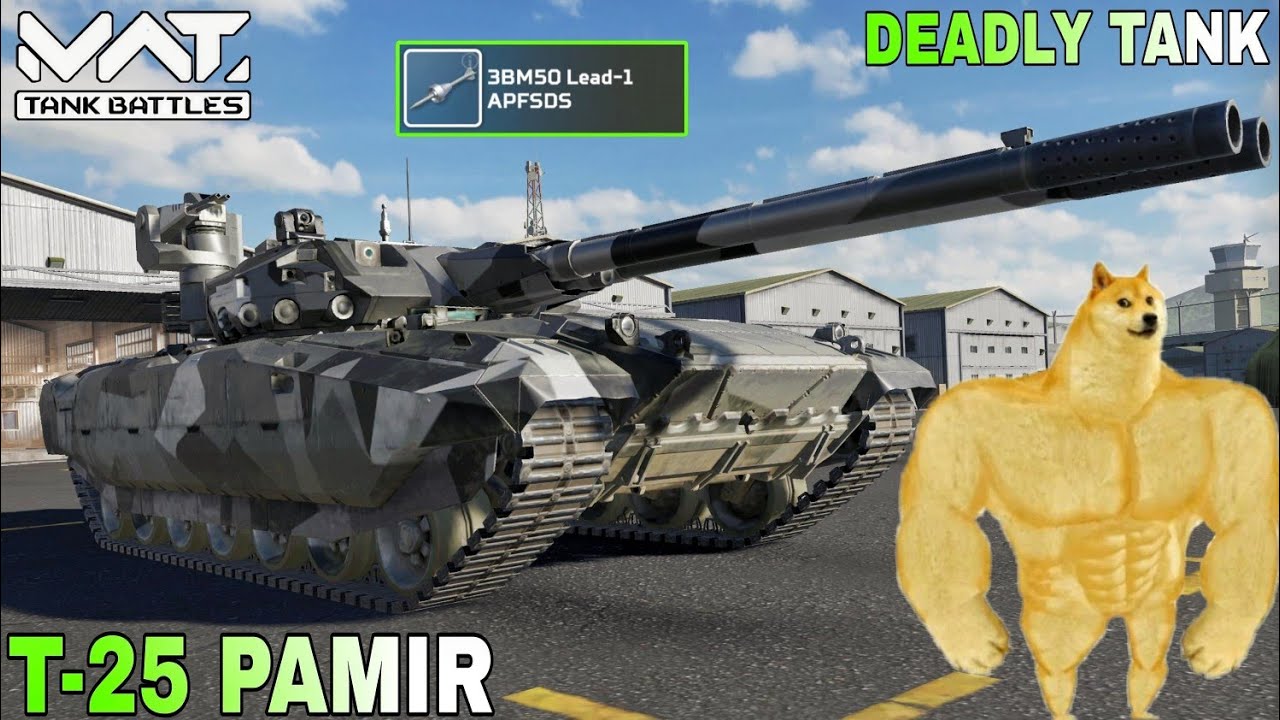 T-25 PAMIR - Most Deadliest Ever ☠️ MWT :  TANK BATTLES 