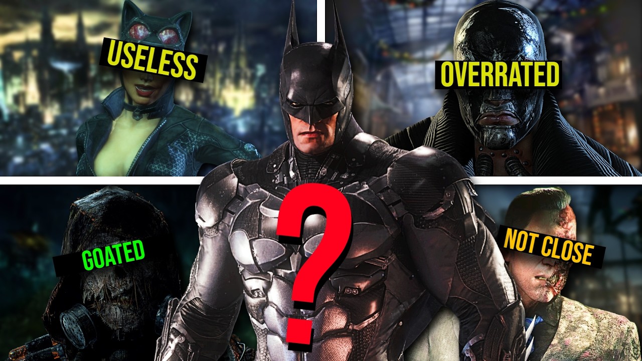 The Batman Arkham Franchises Mount Rushmore Debate…