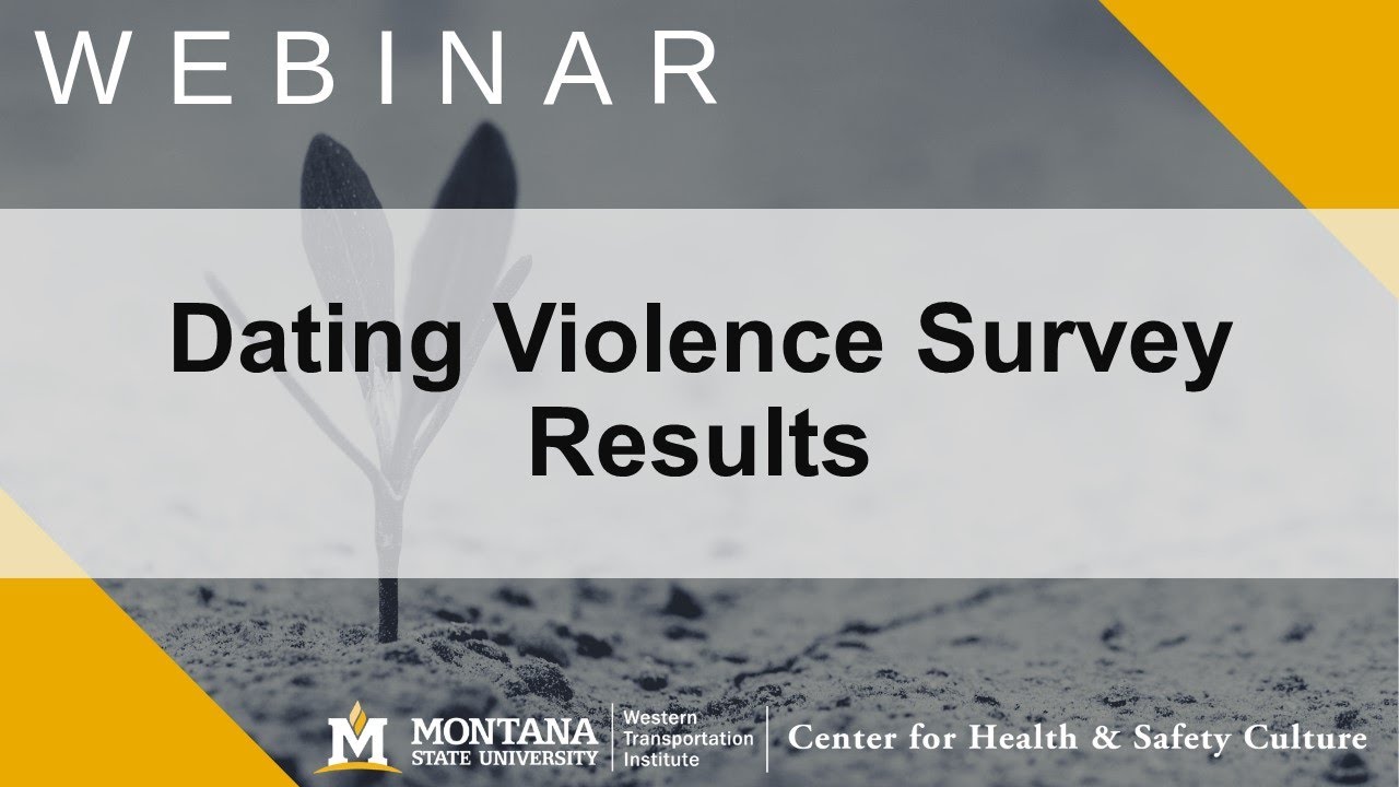 Dating Violence Survey Results Webinar