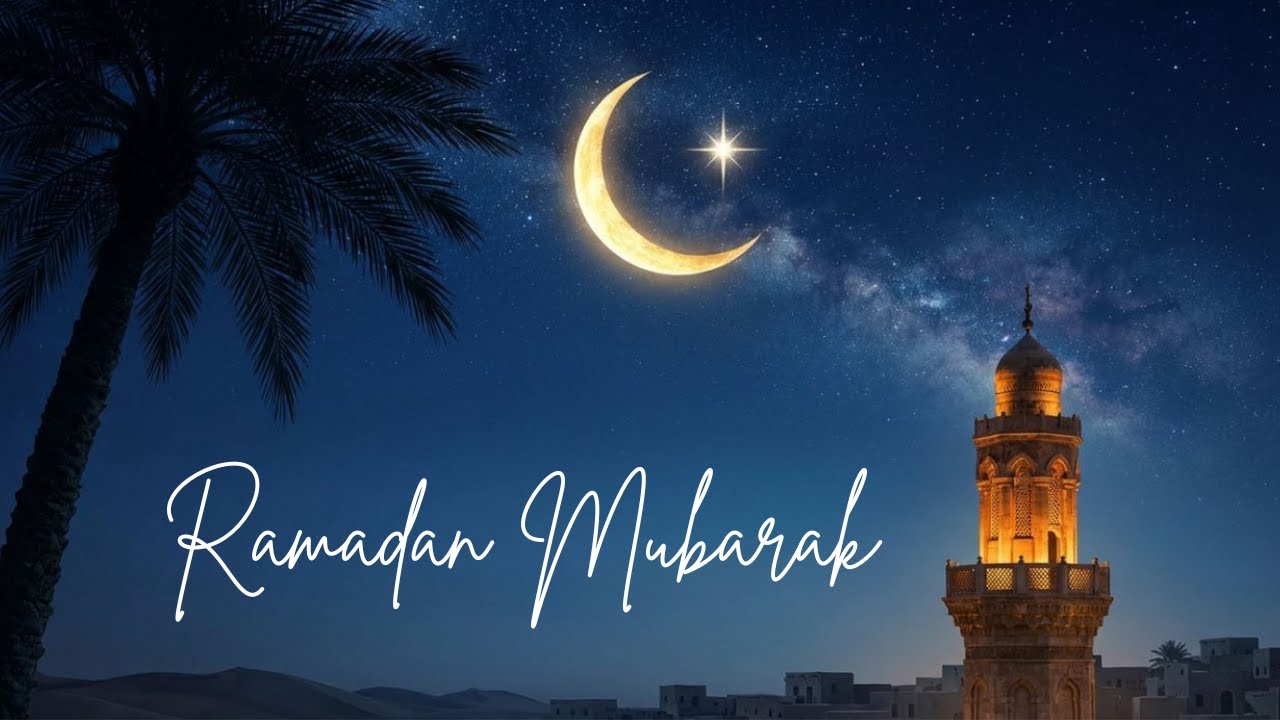 Ramadan Mubarak 2026 - Relaxing Arabic Instrumental Background Music for Suhoor & Iftar