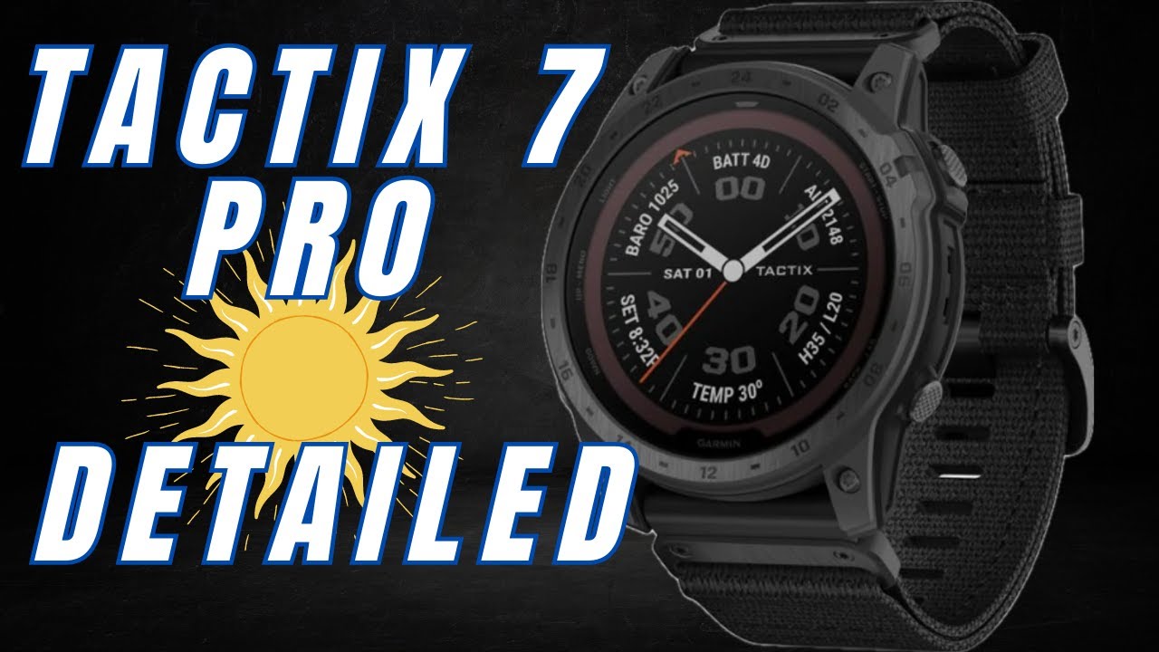 Garmin Tactix 7 Pro Solar | Все, что вам нужно знать | Развлечения, аккумулятор, фонарик, практические советы и многое другое!