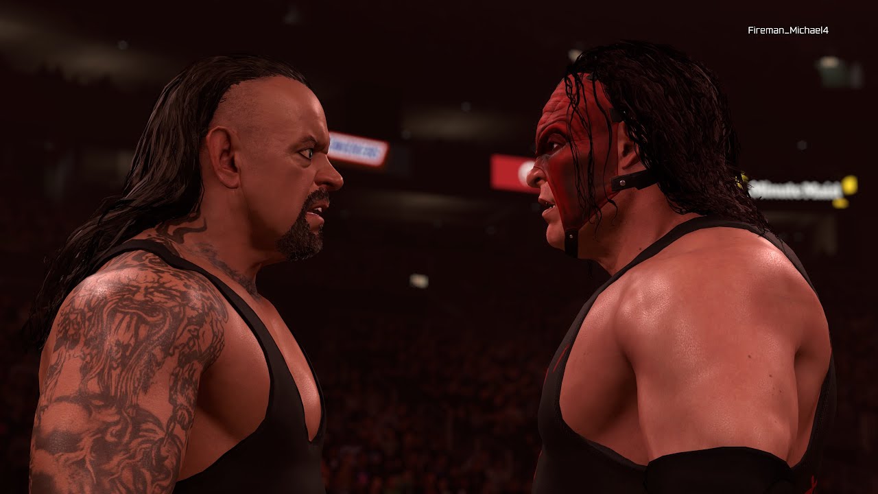 WWE 2K26 UNDERTAKER vs. Kane (INFERNO MATCH) At SMACKDOWN