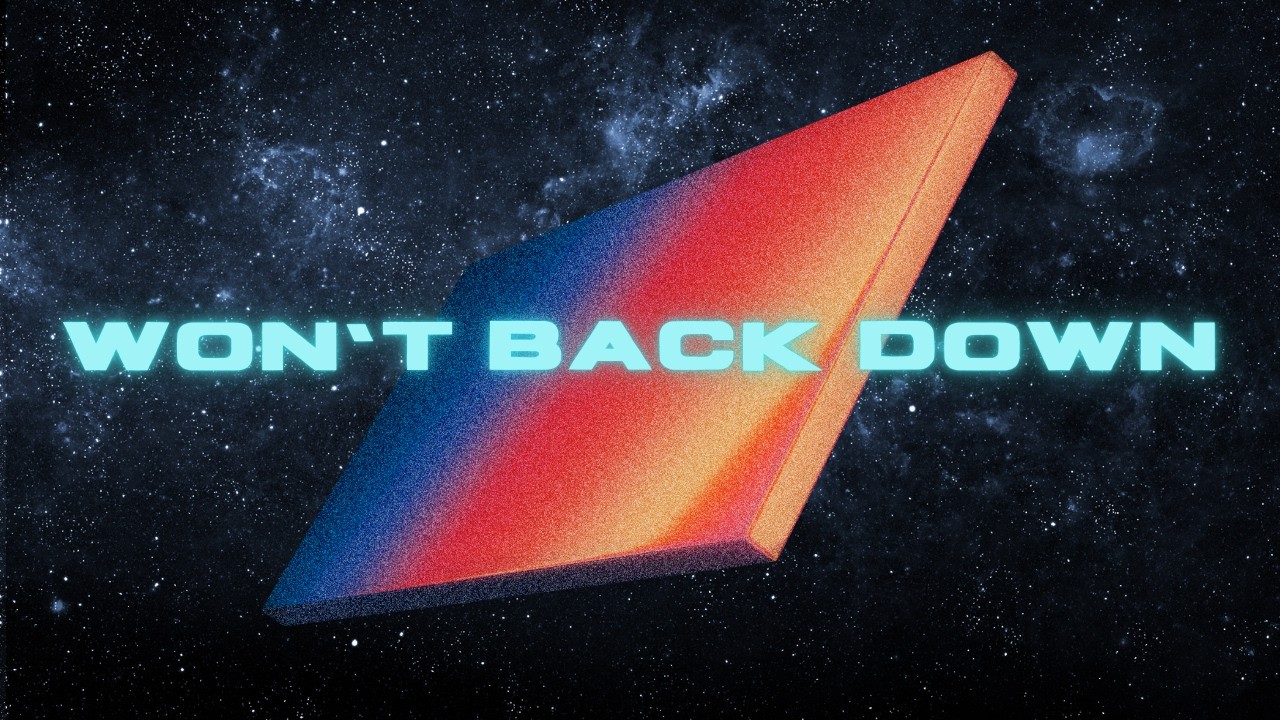 Won't Back Down - VIJN Music (Official Lyric Video)