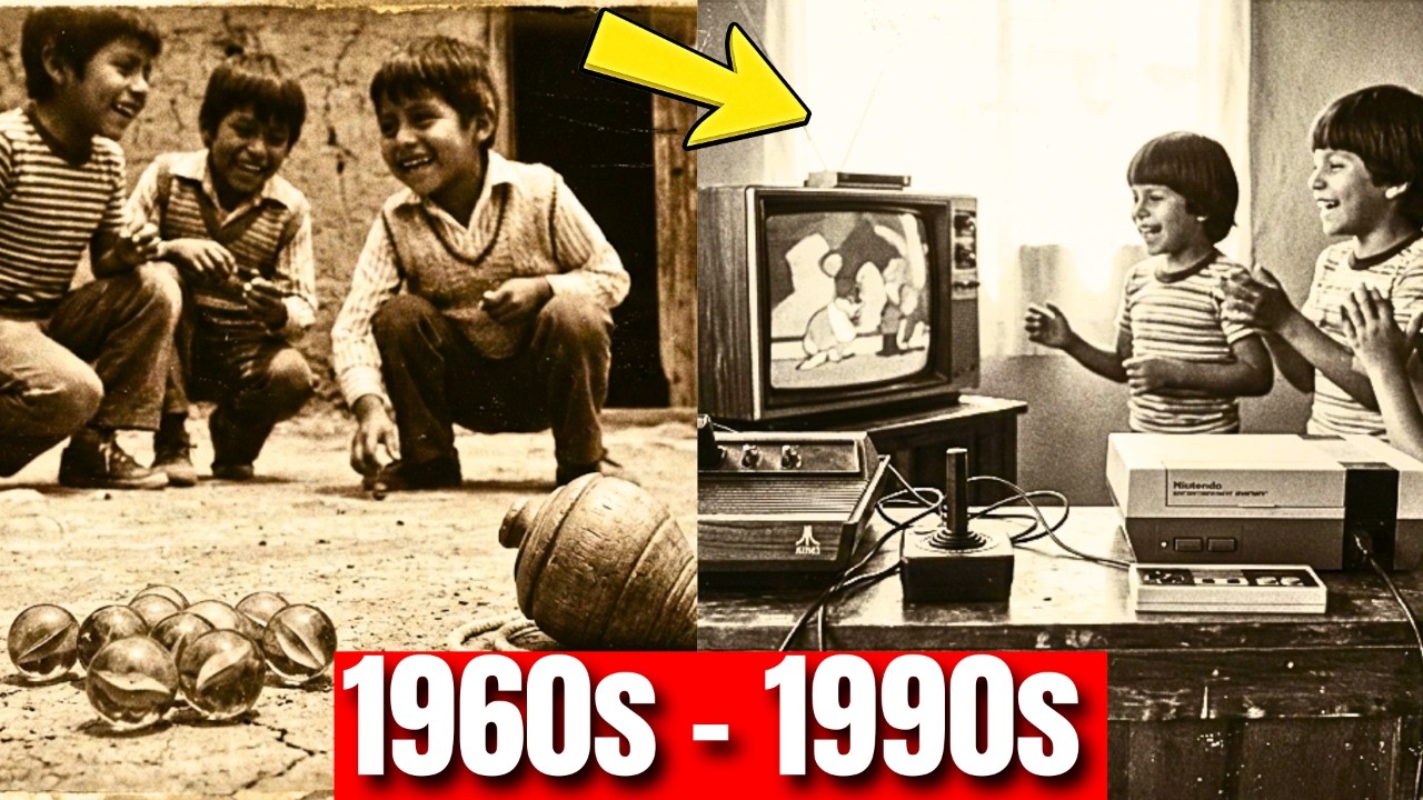 Así Era la Infancia en México Antes… y Así Es Ahora (Nada que Ver)