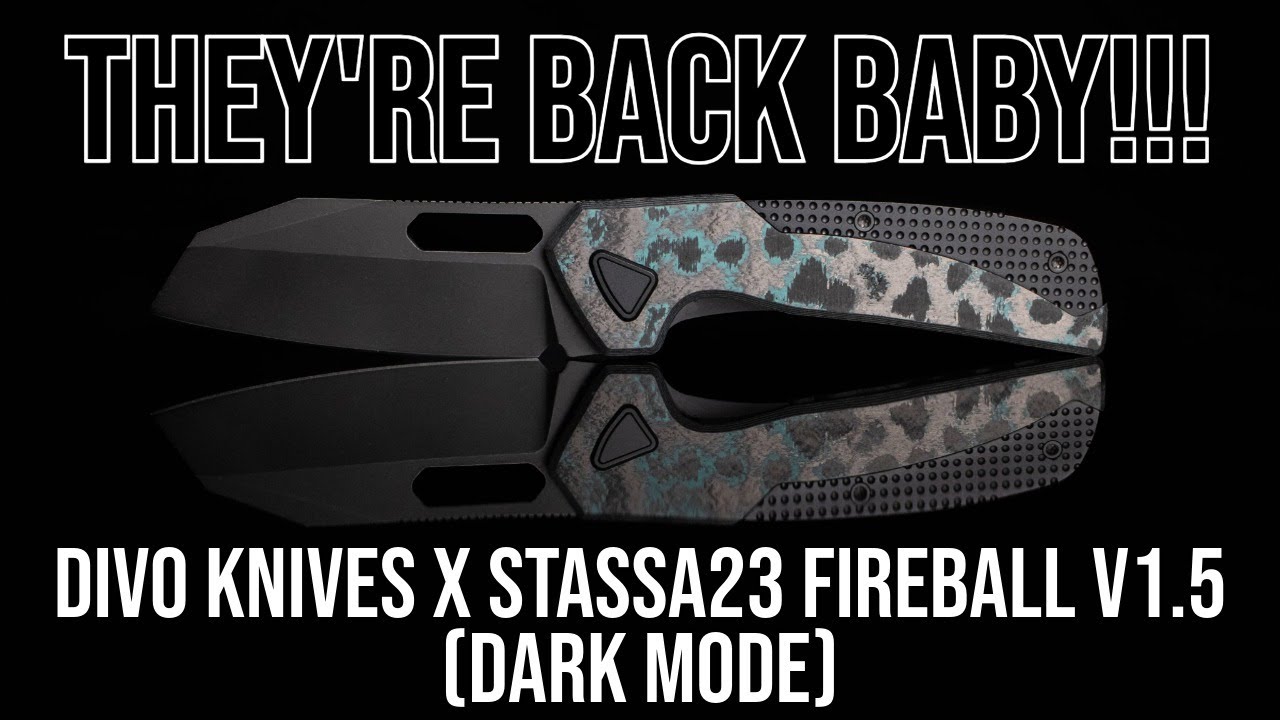 These Went Fast!! - Divo Knives x Stassa23 Fireball V1.5