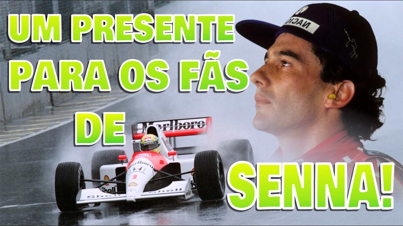 Se você ama Senna, precisa ver isso!