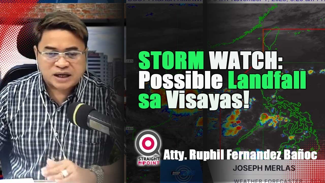 ⚠️ TROPICAL CYCLONE ALERT! PAGASA reveals possible Visayas path | Interview with Atty Ruphil Banoc