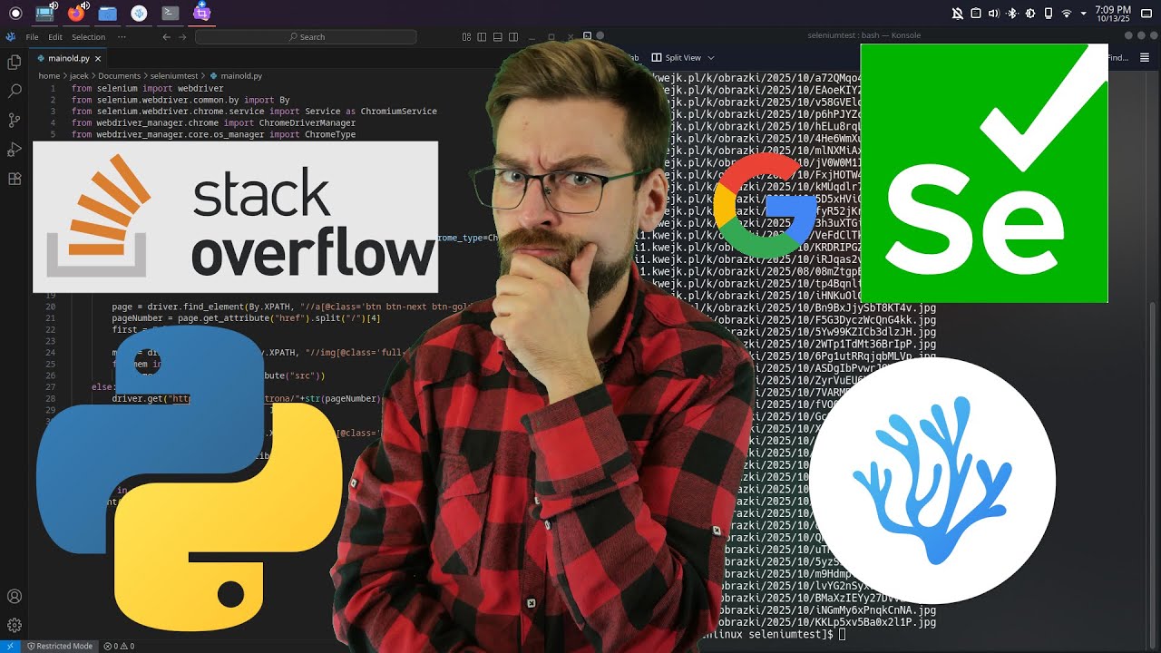 Jak łatwo i praktycznie uczyć się programowania? Selenium + Python (podstawy programowania cz.1)