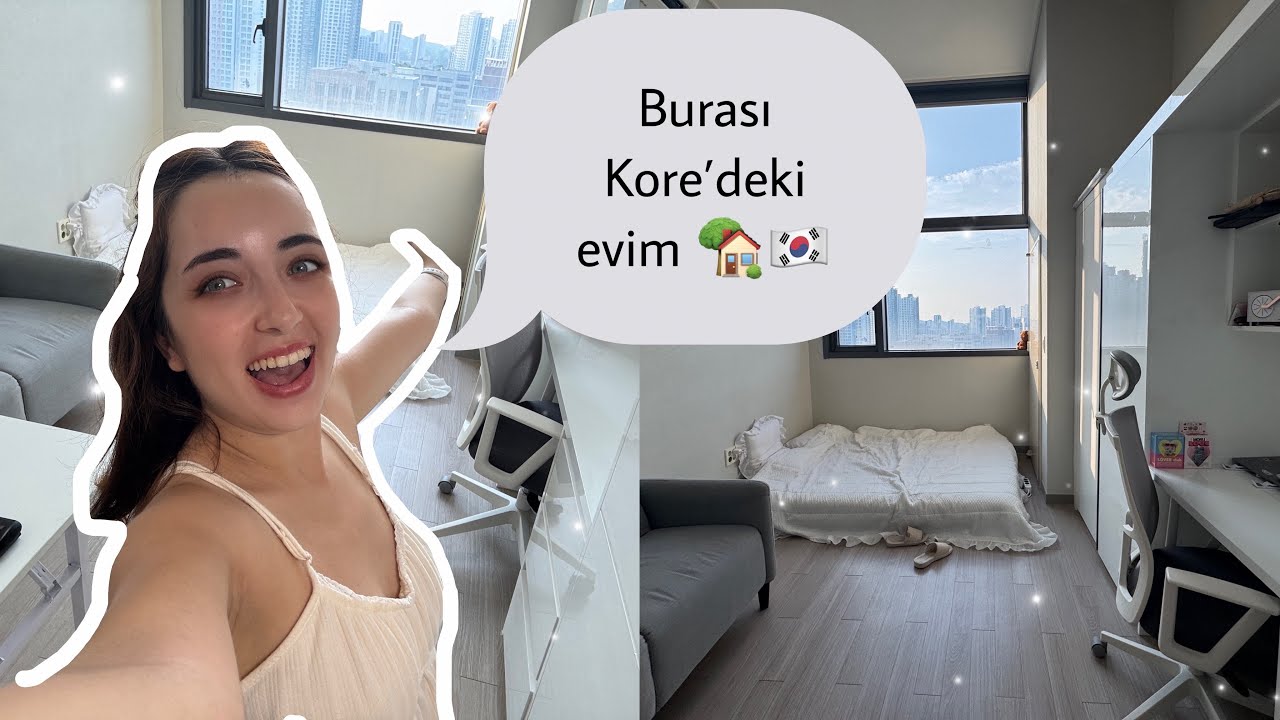 KORE'DEKİ EVİMİ SİZE GÖSTERİYORUM 🏘 EV VLOG