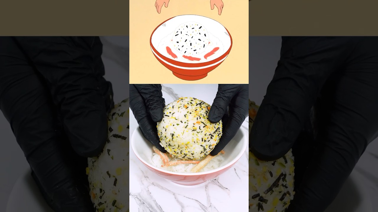 짱구가 만들었던 초대형 주먹밥ㄷㄷ #shorts
