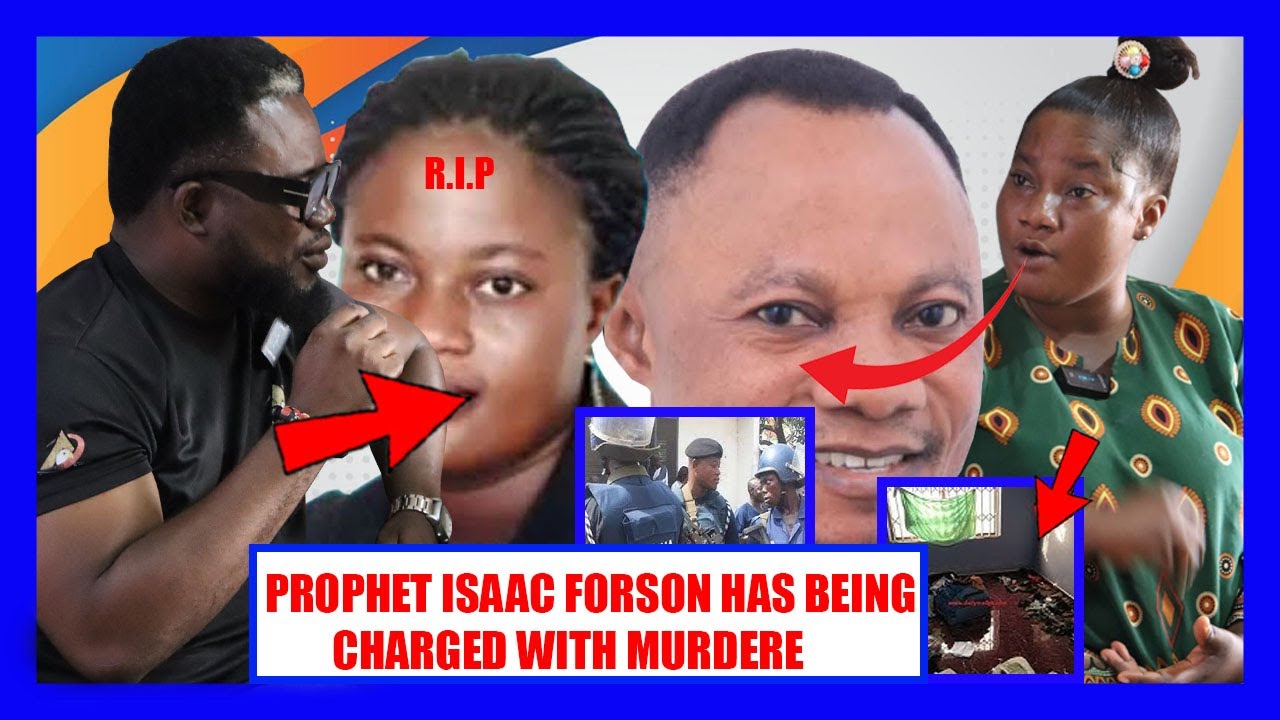 Finally Isaac Forson, The Pastor  Who Allegedly P0is0ned His Wife Has Been Charged With Murd£r