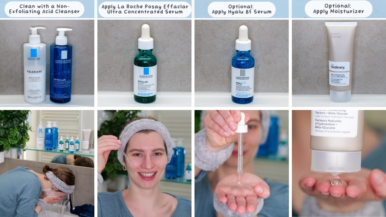 How to use La Roche Posay Effaclar Ultra Concentrated Serum