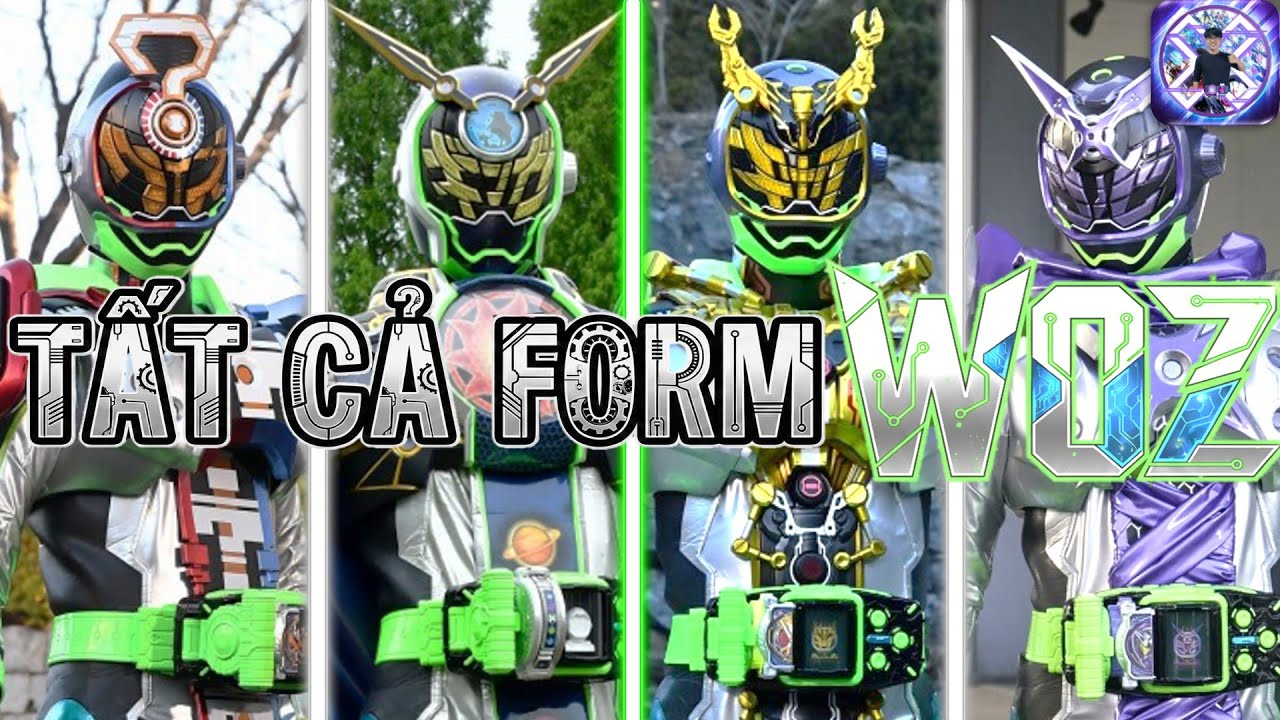 Tất cả Form KR Woz | Tổng Hợp Form Kamen rider Woz | RiderXAll