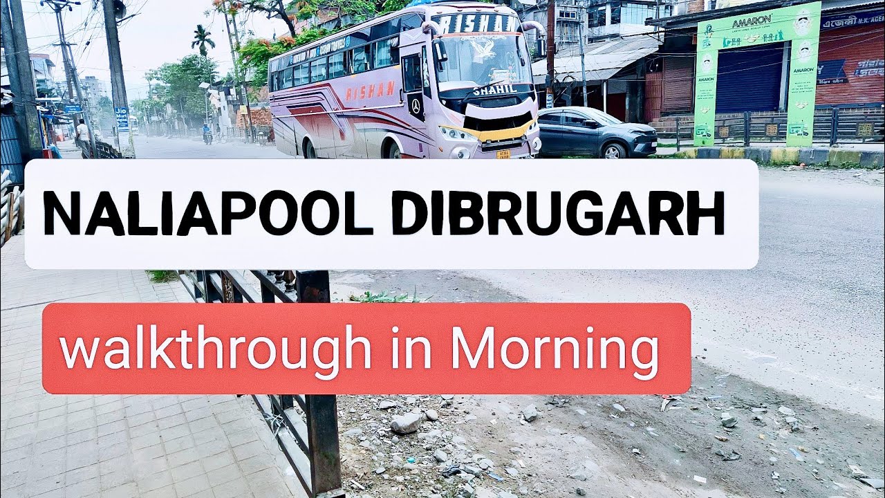 Naliapool Market  | Dibrugarh City | Assam|  Morning Walkthrough Video 📷 #naliapool #dibrugarh