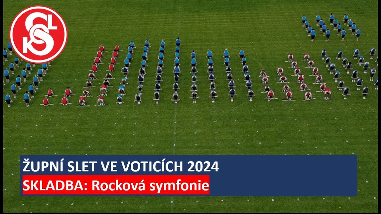 Slet 2024, skladba: Rocková symfonie_Votice