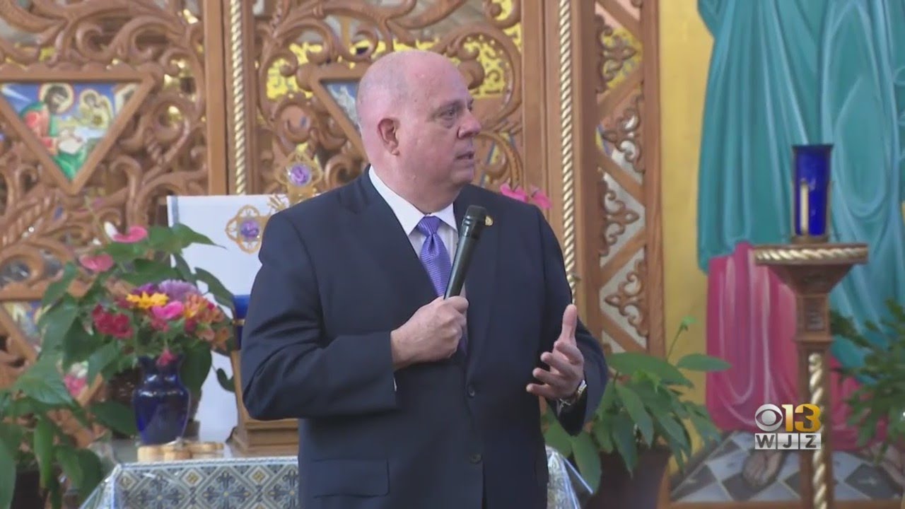 Governor Hogan At Ukrainian Mass: 'Slava Ukraine'