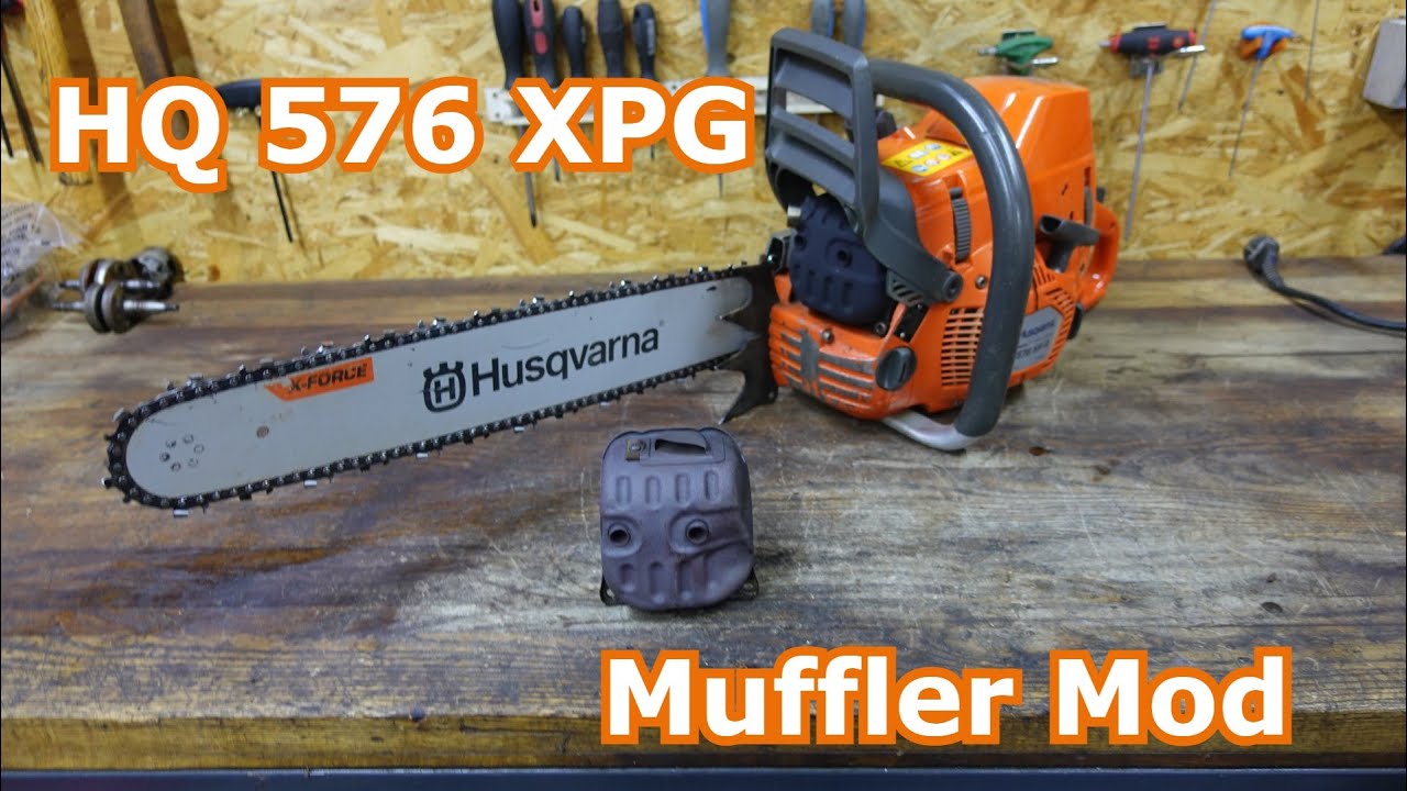 Husqvarna 576 xpg muffler mod