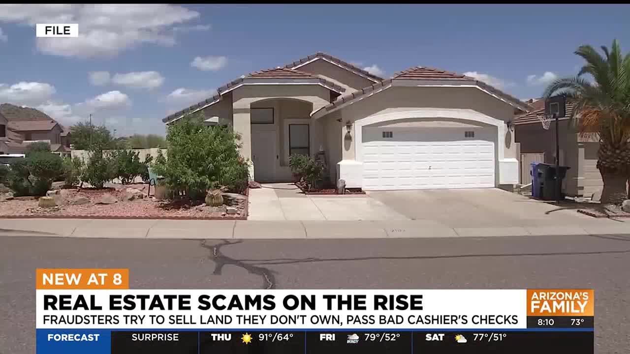 Which real estate scams are on the rise?